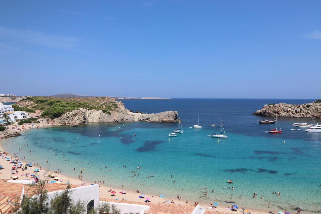 Belvedere, Family-Friendly, Nice, First-Line Apartment With Stunning Beach And Sea Views,Ac Arenal d'en Castell Exteriör bild