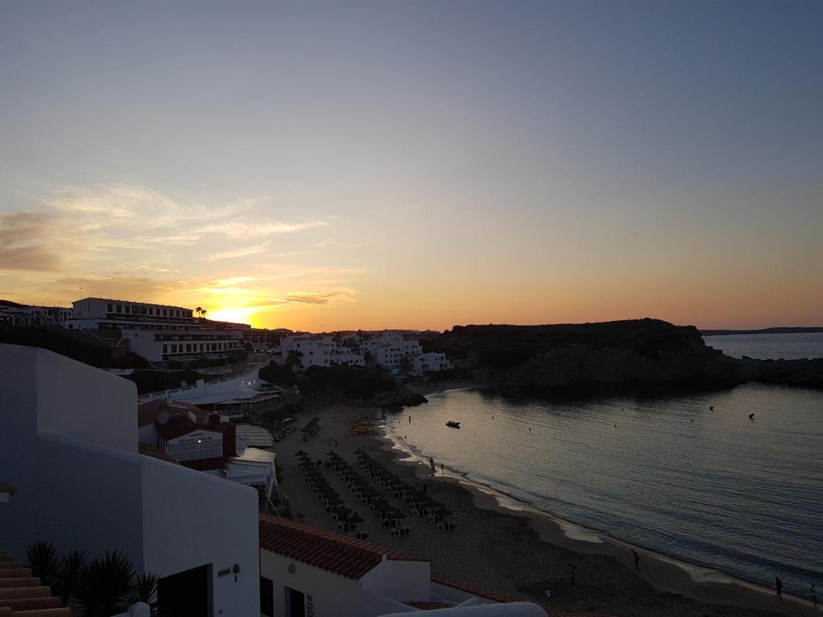 Belvedere, Family-Friendly, Nice, First-Line Apartment With Stunning Beach And Sea Views,Ac Arenal d'en Castell Exteriör bild