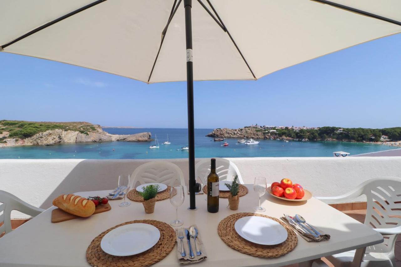 Belvedere, Family-Friendly, Nice, First-Line Apartment With Stunning Beach And Sea Views,Ac Arenal d'en Castell Exteriör bild
