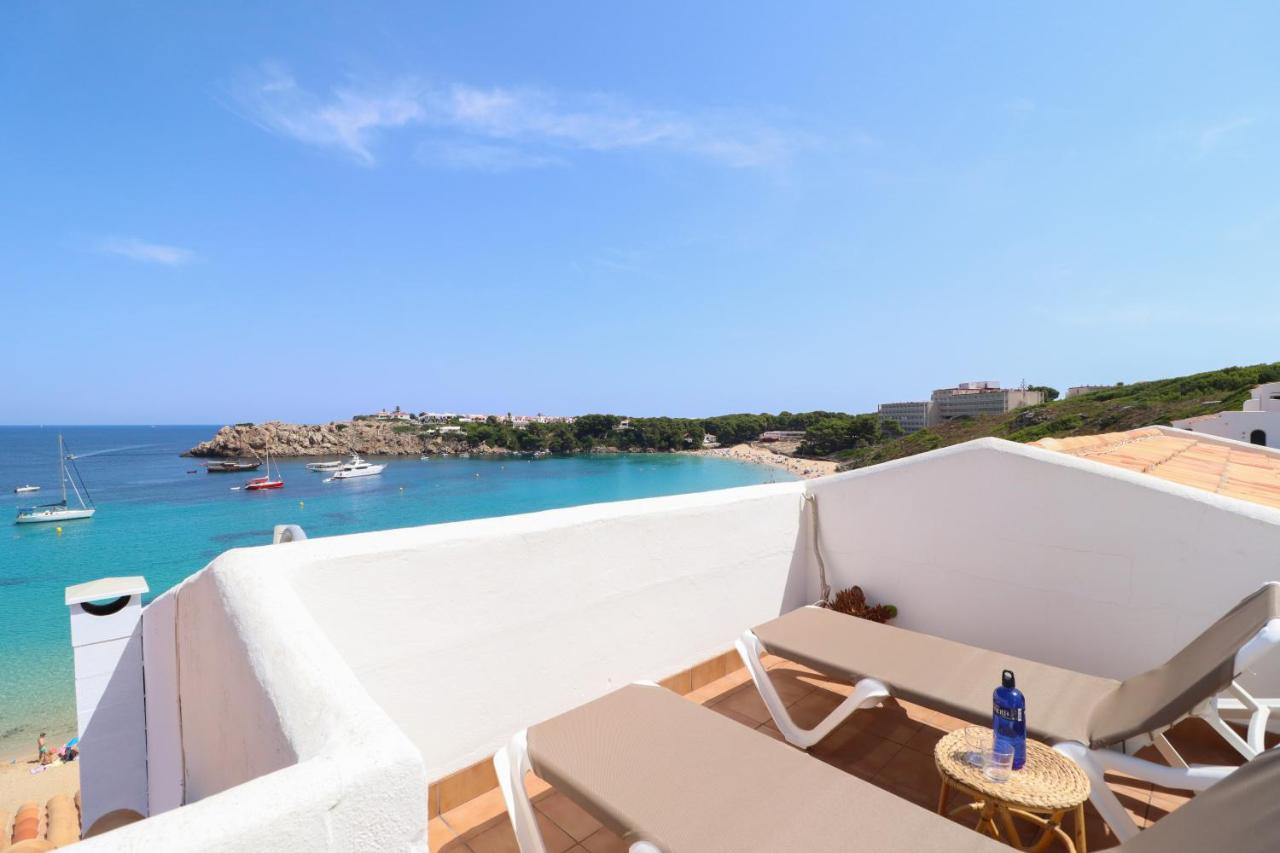 Belvedere, Family-Friendly, Nice, First-Line Apartment With Stunning Beach And Sea Views,Ac Arenal d'en Castell Exteriör bild