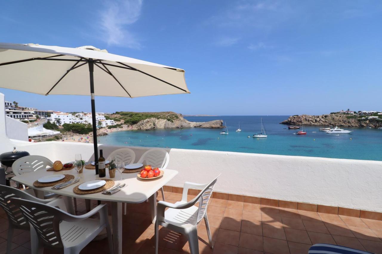 Belvedere, Family-Friendly, Nice, First-Line Apartment With Stunning Beach And Sea Views,Ac Arenal d'en Castell Exteriör bild