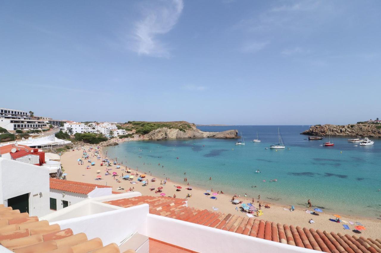Belvedere, Family-Friendly, Nice, First-Line Apartment With Stunning Beach And Sea Views,Ac Arenal d'en Castell Exteriör bild