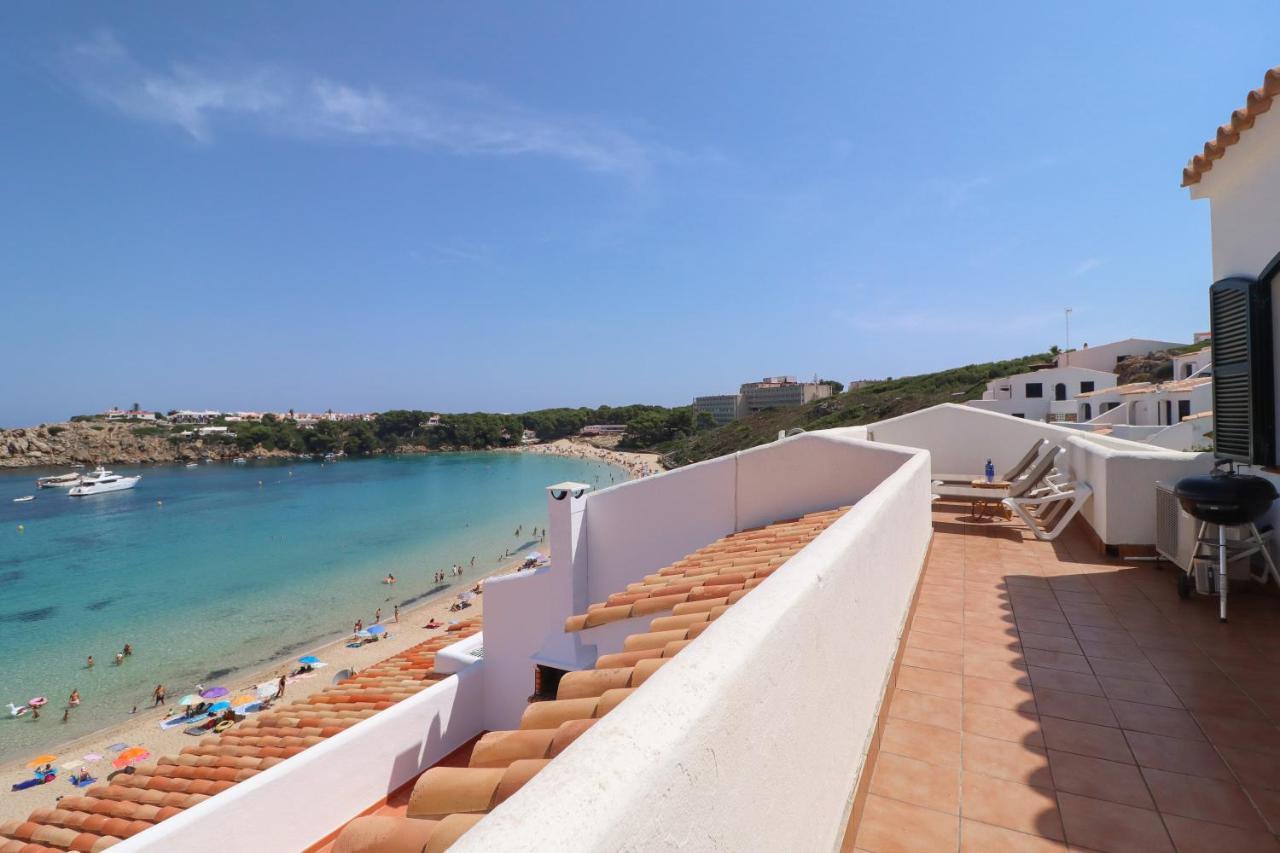Belvedere, Family-Friendly, Nice, First-Line Apartment With Stunning Beach And Sea Views,Ac Arenal d'en Castell Exteriör bild