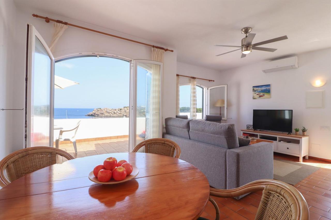 Belvedere, Family-Friendly, Nice, First-Line Apartment With Stunning Beach And Sea Views,Ac Arenal d'en Castell Exteriör bild