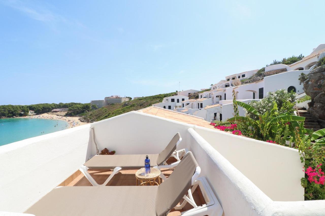 Belvedere, Family-Friendly, Nice, First-Line Apartment With Stunning Beach And Sea Views,Ac Arenal d'en Castell Exteriör bild
